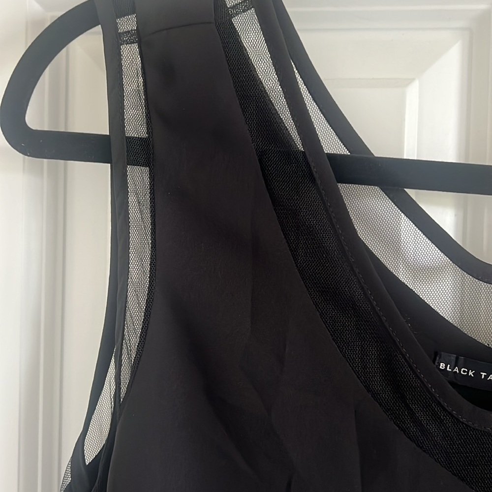 NWT Black Tape Size Small Black/Noir Tank top - Picture 5 of 8